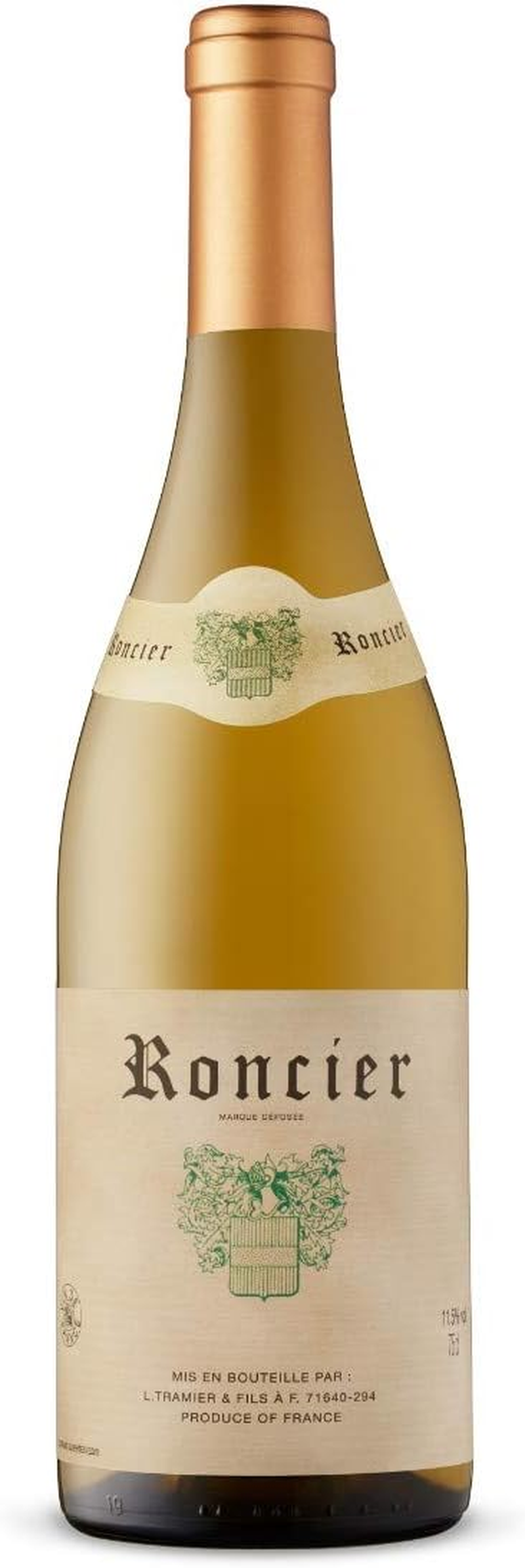 Tramier & F. Roncier White Chardonnay, 750 Ml image number 5