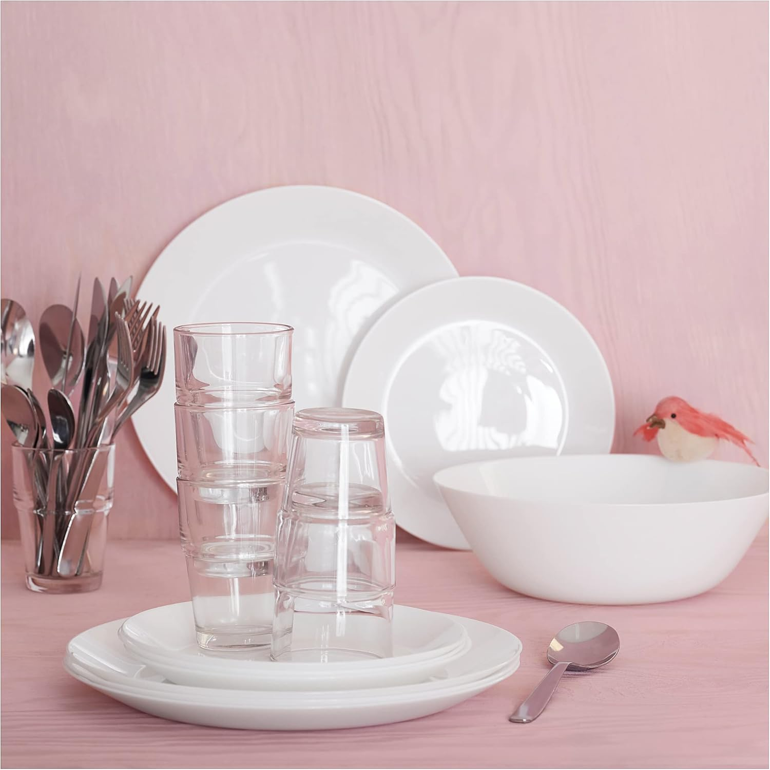 IKEA MOPSIG 16-Piece Cutlery Set image number 4