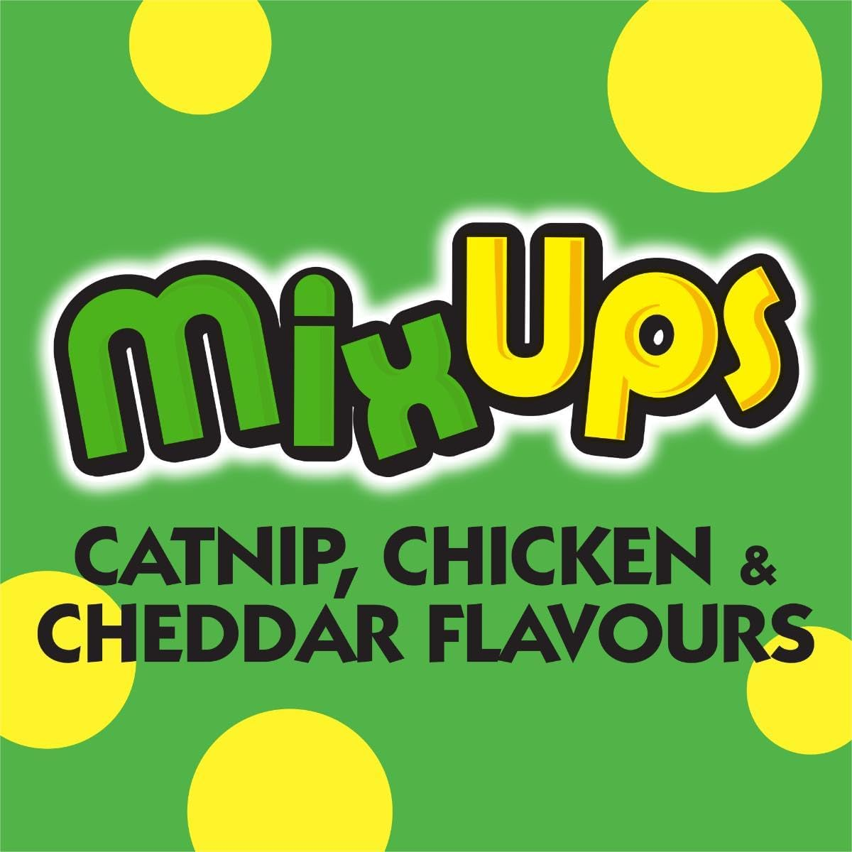 Temptations Mix-Ups Cat Treats Chicken, Catnip and Cheddar Flavour Bag 350G image number 3