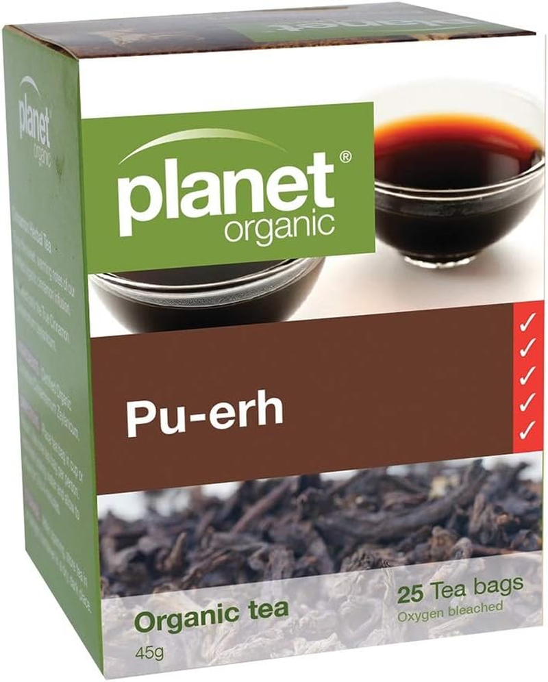 Planet Organic Pu-Erh 25 Tea Bags image number 1