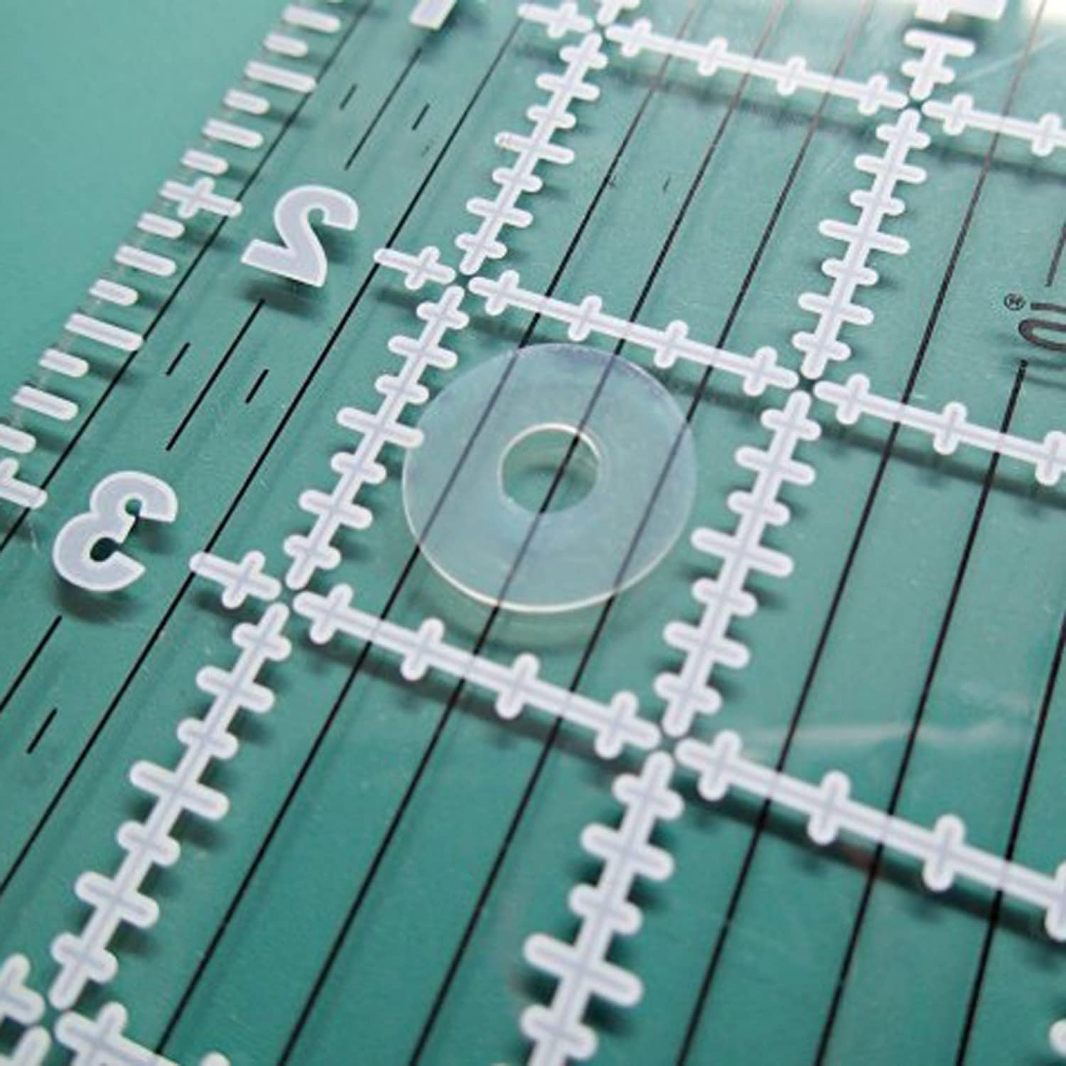 Non-Slip Silicone Grips for Quilt Templates Ruler Grip Stickers True Grips for Quilting Rulers 96 Pieces in Total, 48 Large and 48 Small image number 3