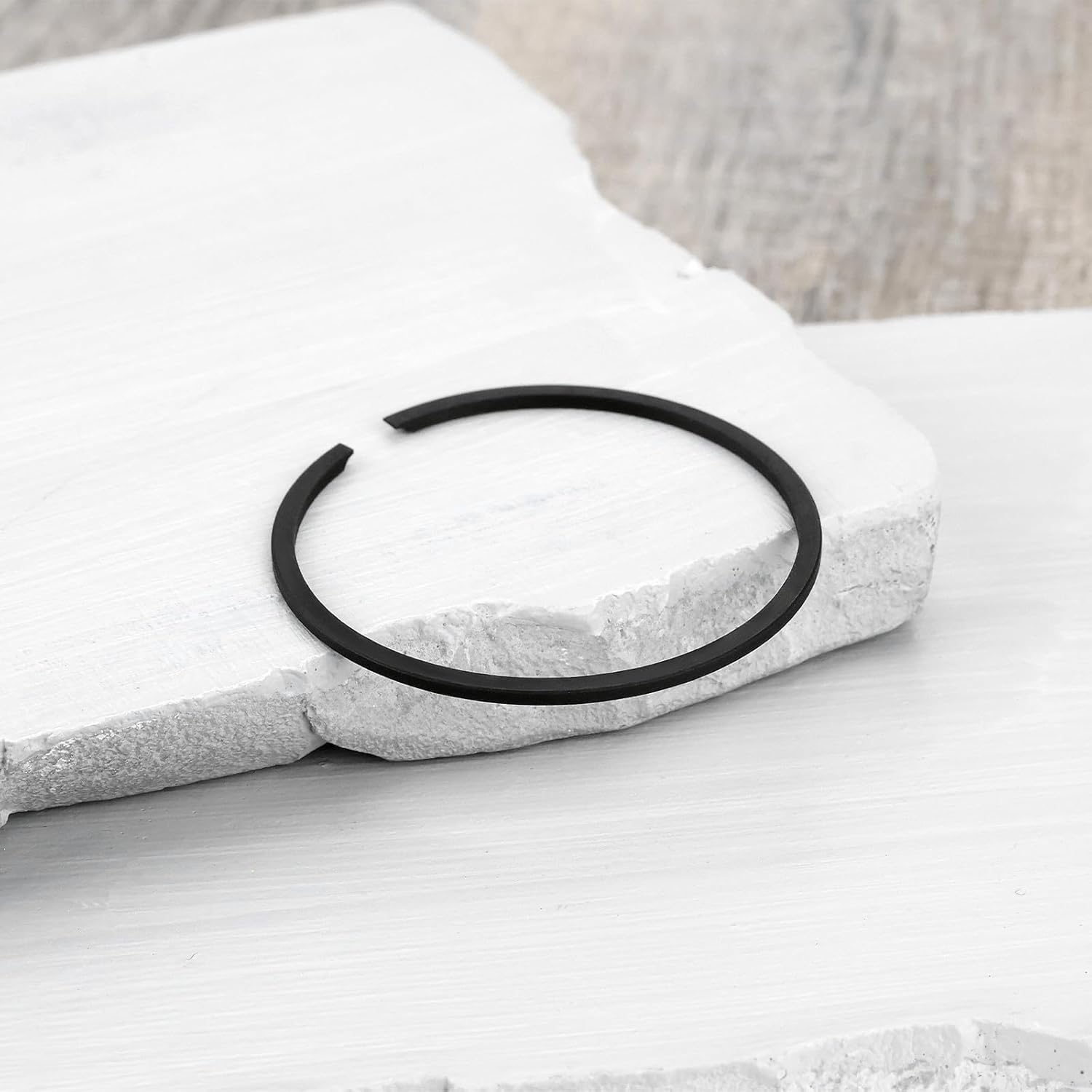 Briny River 1Pc Trimmers Piston Ring Replacement Part 575227901 Compatible with Husqvarna 124L 125L 128L 28CC 125B Blowers Chainsaw Spare Parts image number 4