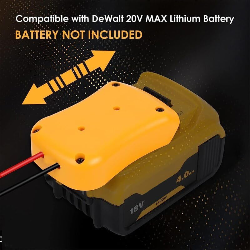 40A 480W DC 18V to 12V Step down Voltage Converter for Dewalt Battery Regulator (30A 360W) image number 5