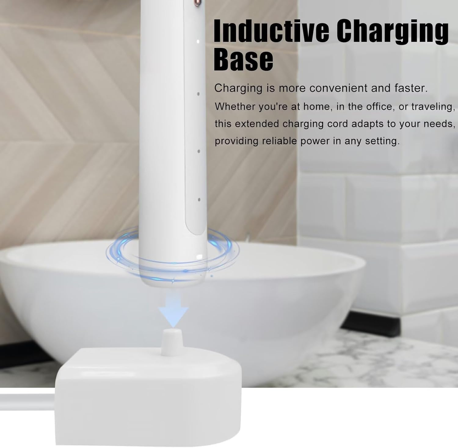 Charger Base for Philips Sonicare, Replacement for Electric Toothbrush Charger HX6100 for Philips Sonicare Kids/Protective Clean 4100 5100 5300 6100 6500/ HX3000/HX6000/HX8000/HX9000 image number 1