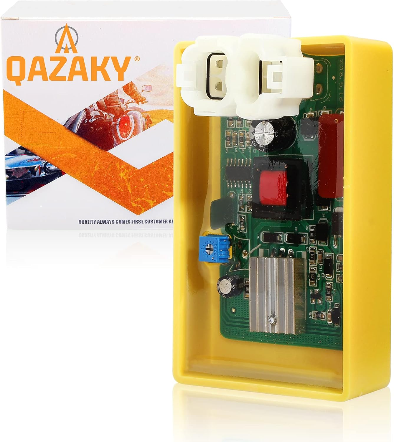 Adjustable High Performance Racing 6 Pin DC CDI Box GY6 50Cc - 90Cc 110Cc 125Cc 150Cc 200Cc 250Cc Scooter ATV Go Kart Moped Quad Dune Buggy Pit Dirt Bike Kymco Agility People Sento 50 125 150 image number 4