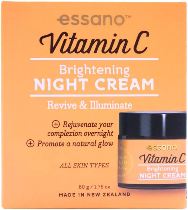 Essano Revive and Illuminate Vitamin C Brightening Facial Night Cream 50 G image number 1