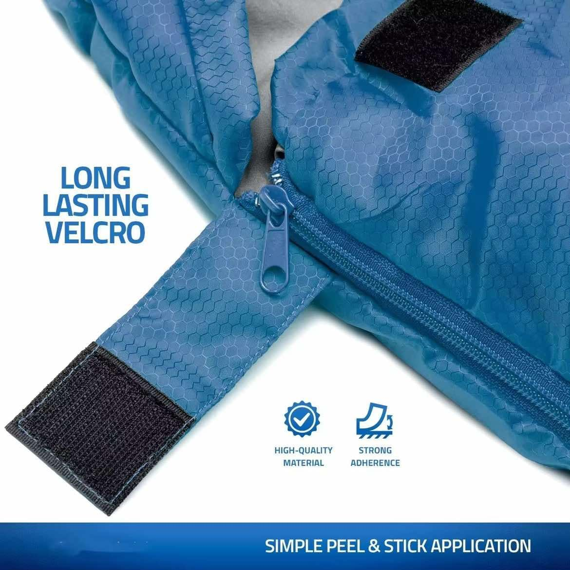 MINYII Sleeping Bags for Adults Backpacking Lightweight Water Resistance Cold Weather Sleeping Bag for Girls Boys Mens for Warm Camping Hiking Outdoor Travel Hunting with Compression Bags (Blue) image number 2