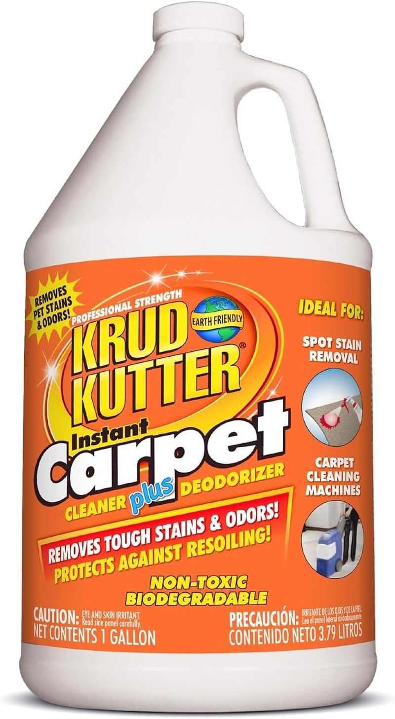 Krud Kutter Carpet Cleaner Spray 946Ml Professional Strength Stain Remover and Deodorizer for Pet Stains, Motor Oil, Red Wine, and More Non-Toxic, Deep Cleaning Formula image number 5