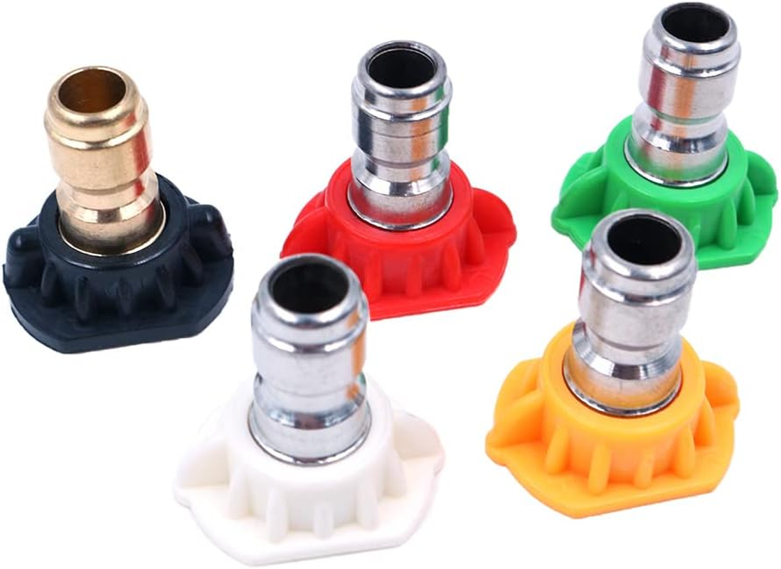 Foam Cannon M22 Gun Kit 1L Snow Foam Lance Foam Blaster High Pressure Car Washer Gun Adjustable Jet Wash Quick Release, 3000 PSI, with 5 Nozzle Tips image number 1