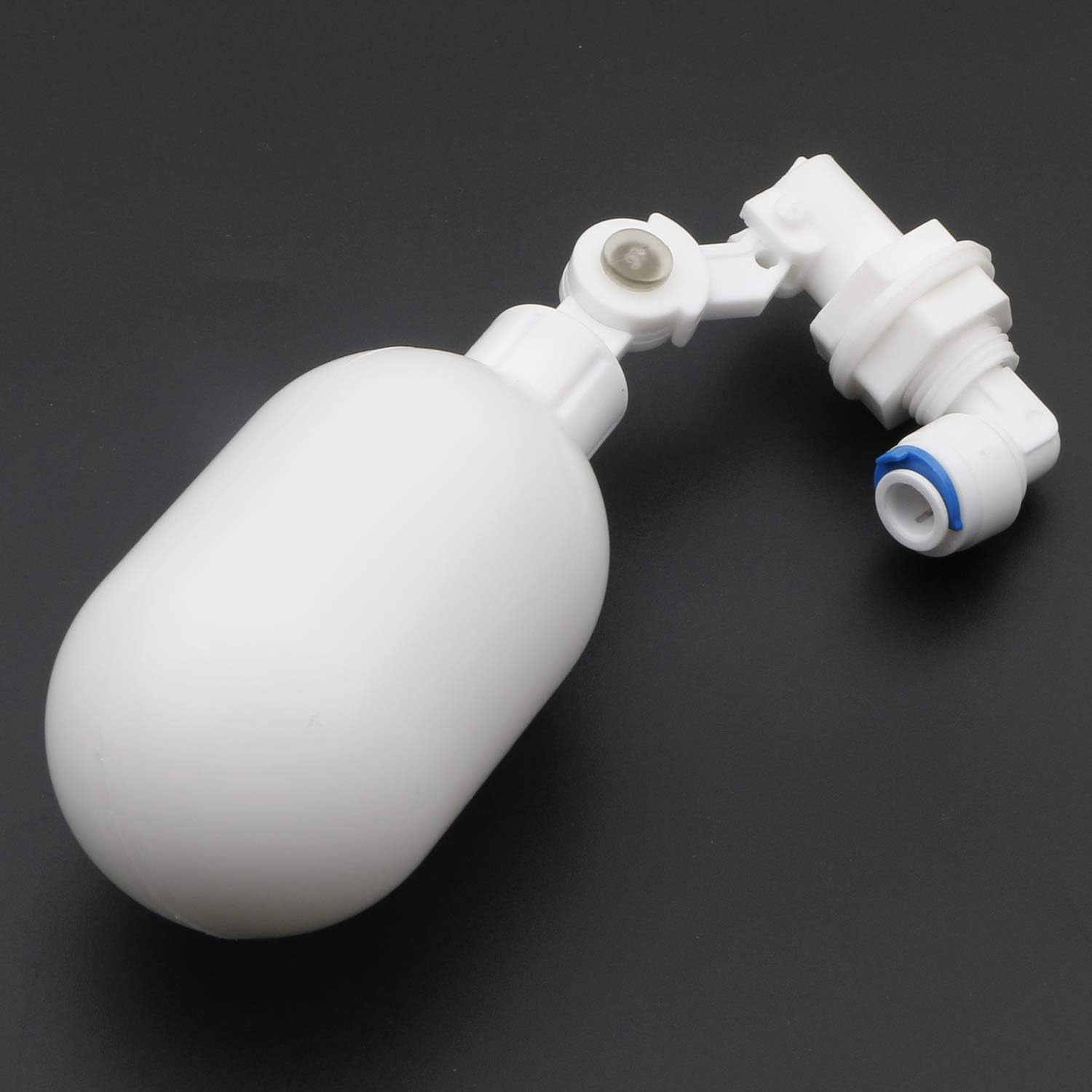 2Pcs Water Filter Float Ball Valve with 1/4" Quick Connect Push in to Connect Tube Fittings, Adjustable Plastic Float Valve for Aquarium Water Purifiers Reverse Osmosis System image number 6