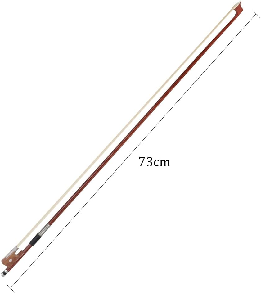 Mingzhe 4/4 Size Violin Bow Rosewood Violin Bow Violin Parts Accessories image number 5