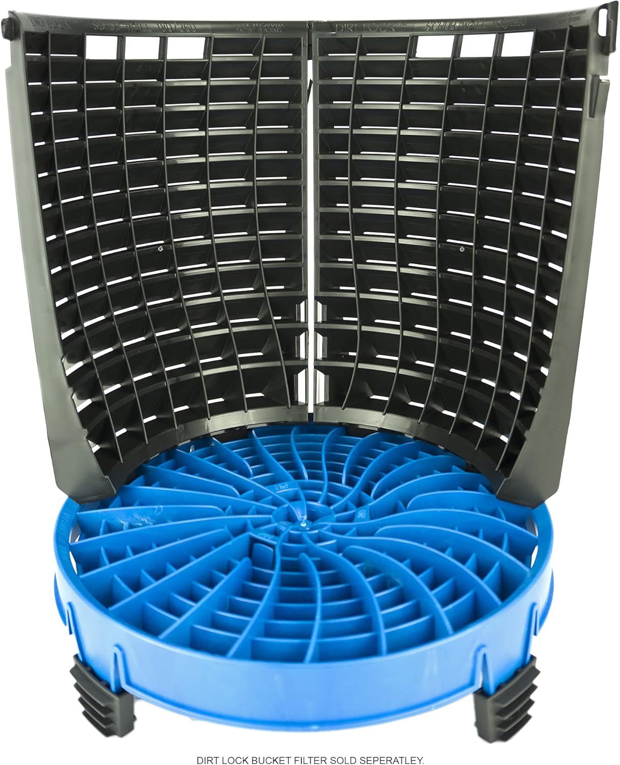 Detail GUARDZ Dirt Lock Scrub Wall 180/360 for Car Wash Bucket Filter Washboard (Black) image number 5