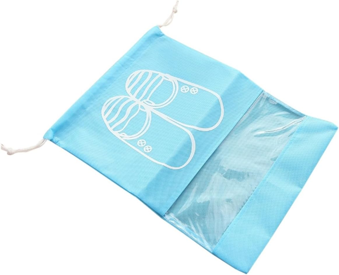 WOFASHPURET 10Pcs Shoes Cloth Storage Bags Pouch for Travel Shoes Bag Organizer Cover for Packing and Organizing during Travel image number 4