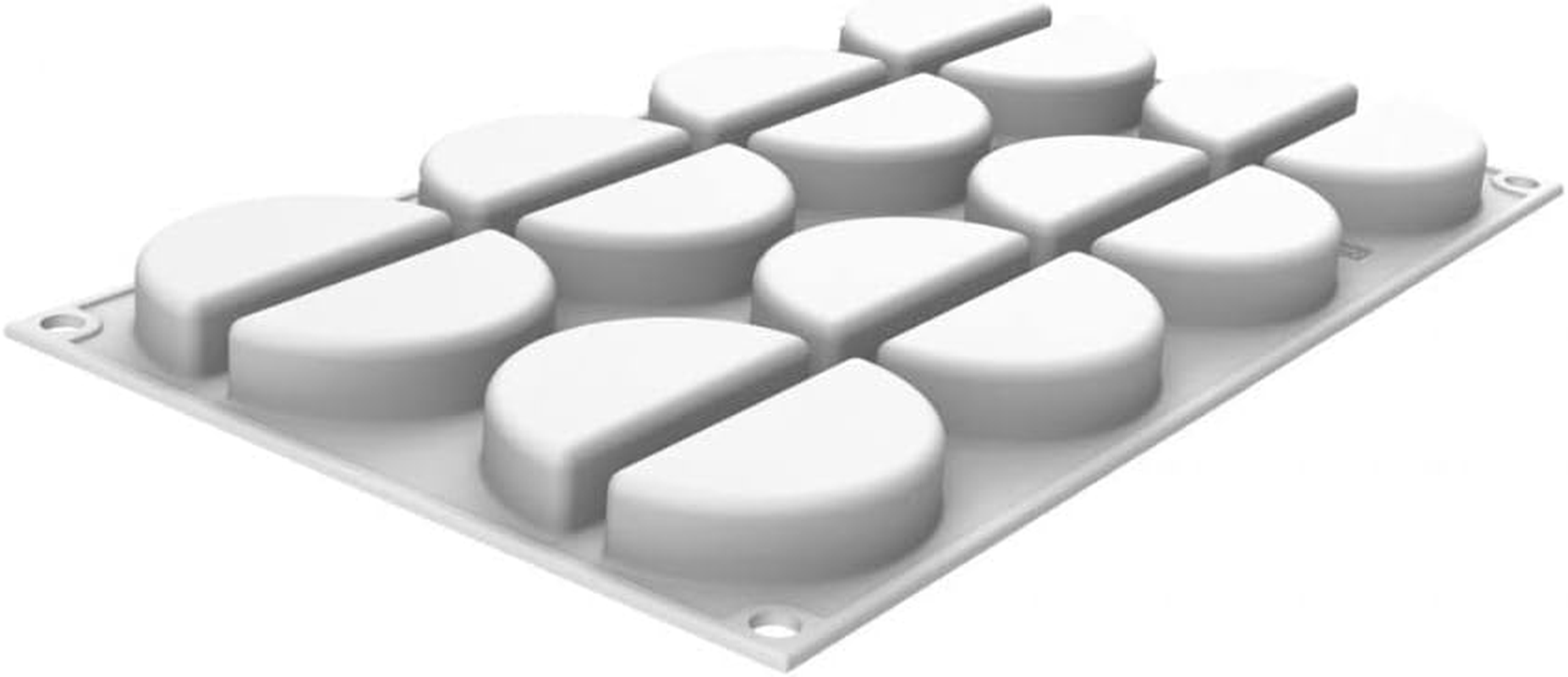 Silikomart Rainbow 26 Silicone Mould with Plastic Cutter