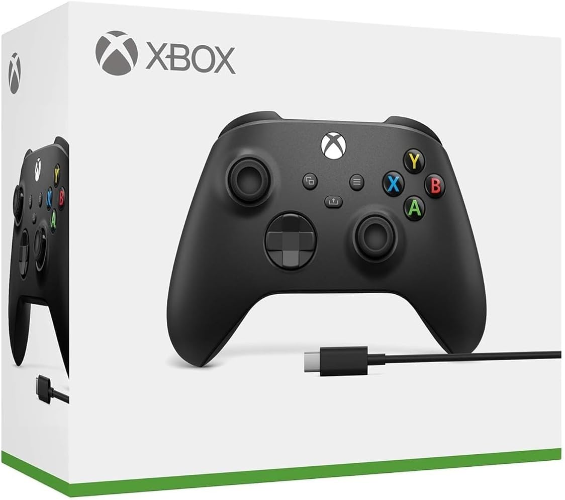 XBOX Wireless Controller with USBC Cable - Black image number 2