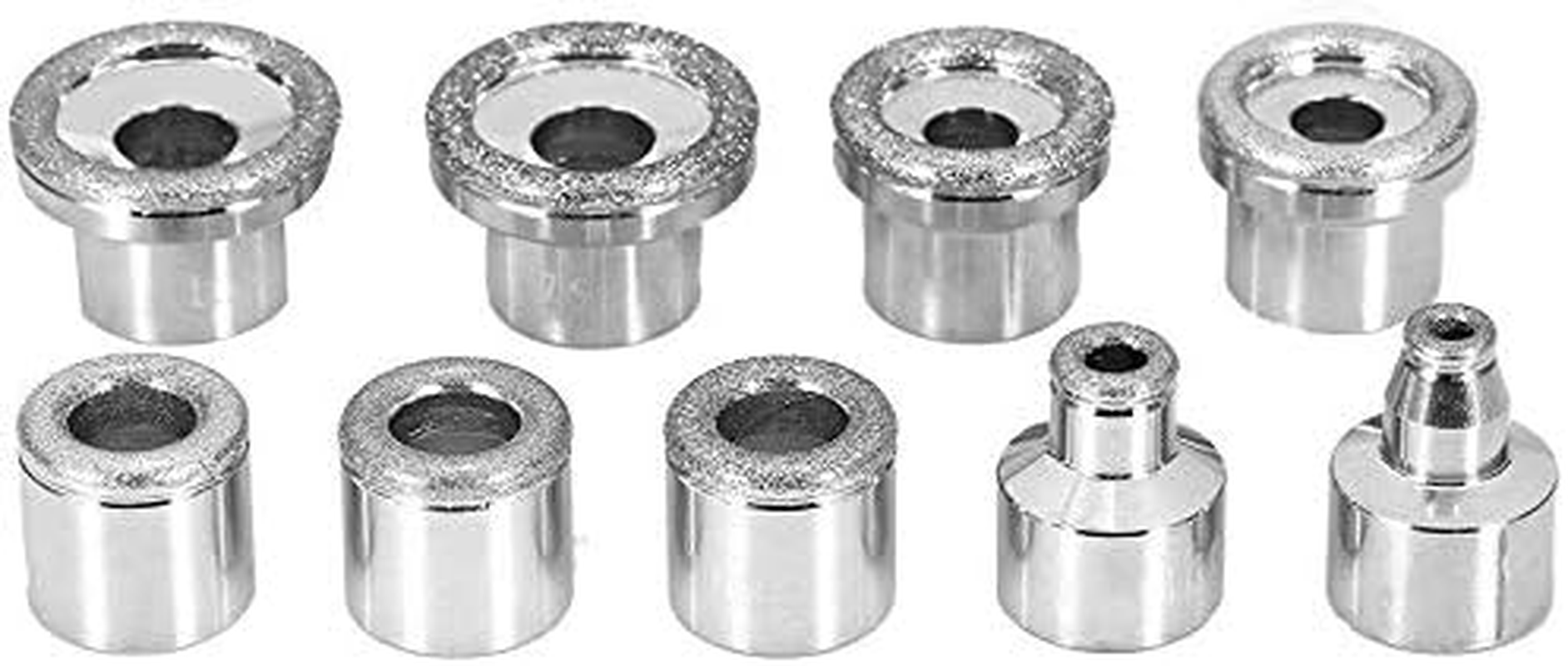 Dermabrasion Diamond Tips, Diamond Dermabrasion Head Microdermabrasion Exfoliator Home Facial Dermabrasion Tool Dermabrasion Replacements 9Tips image number 1