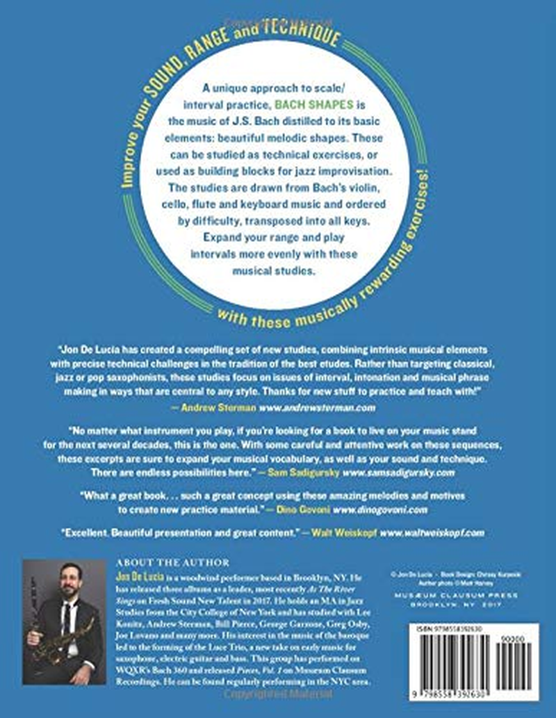 Bach Shapes: Diatonic Sequences for Saxophone and Jazz Etudes image number 1