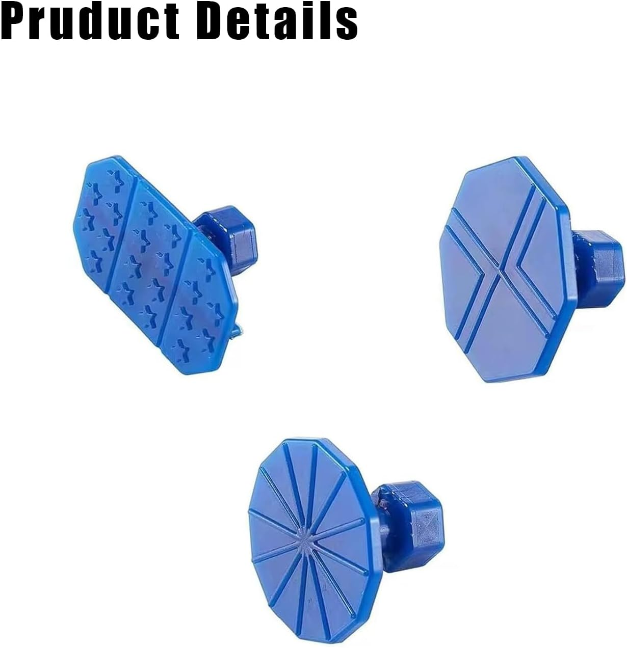 Professional Car Dent Puller Kit Silver T Shape Puller, Universal Tool for Auto Hail Damage Repair, Dent Detach Sheet Suction Cup Puller Repair Kit Non-Destructive Dent Removal (1) image number 1