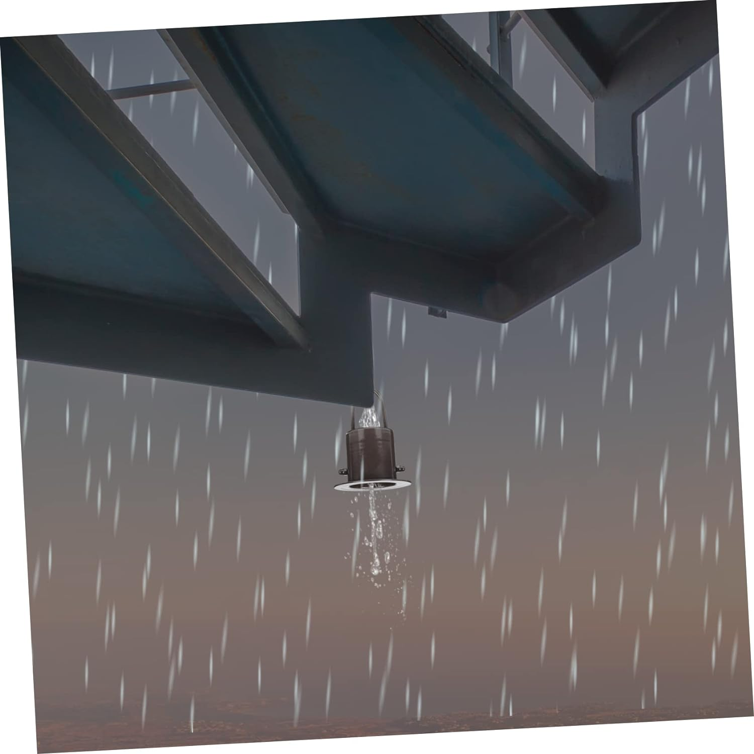 Yardenfun Rain Chain Installation Hook for Outdoor Garden Aluminum Alloy Material for Rain Chain Drain Adapter and Decorative Chimes Cups image number 3