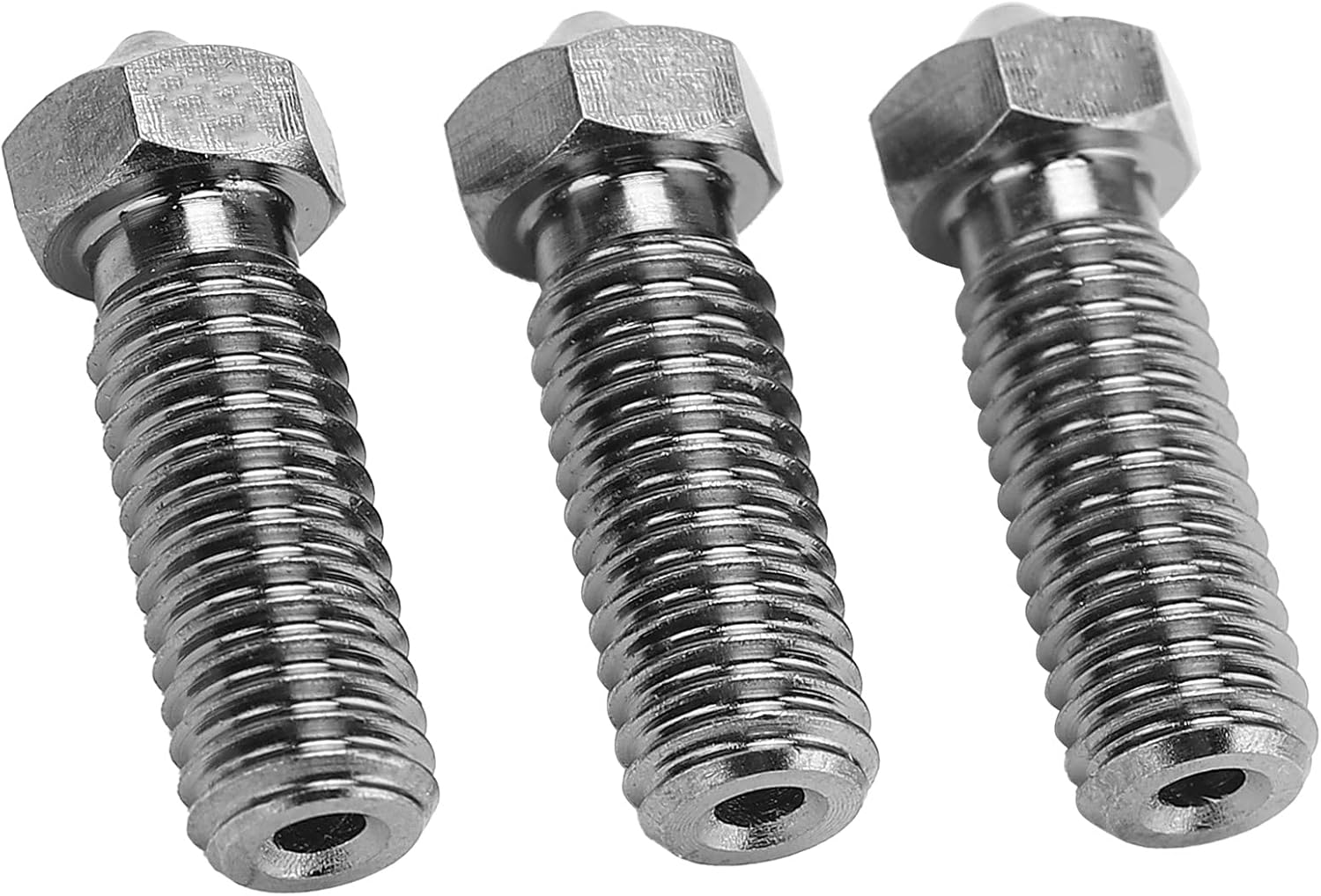 3Pcs Hardened Steel Volcano Nozzle High Temperature 3D Printing Extruder Print Head 1.75Mm M6 Compatible with Hotend Accessories (0.6Mm) image number 3