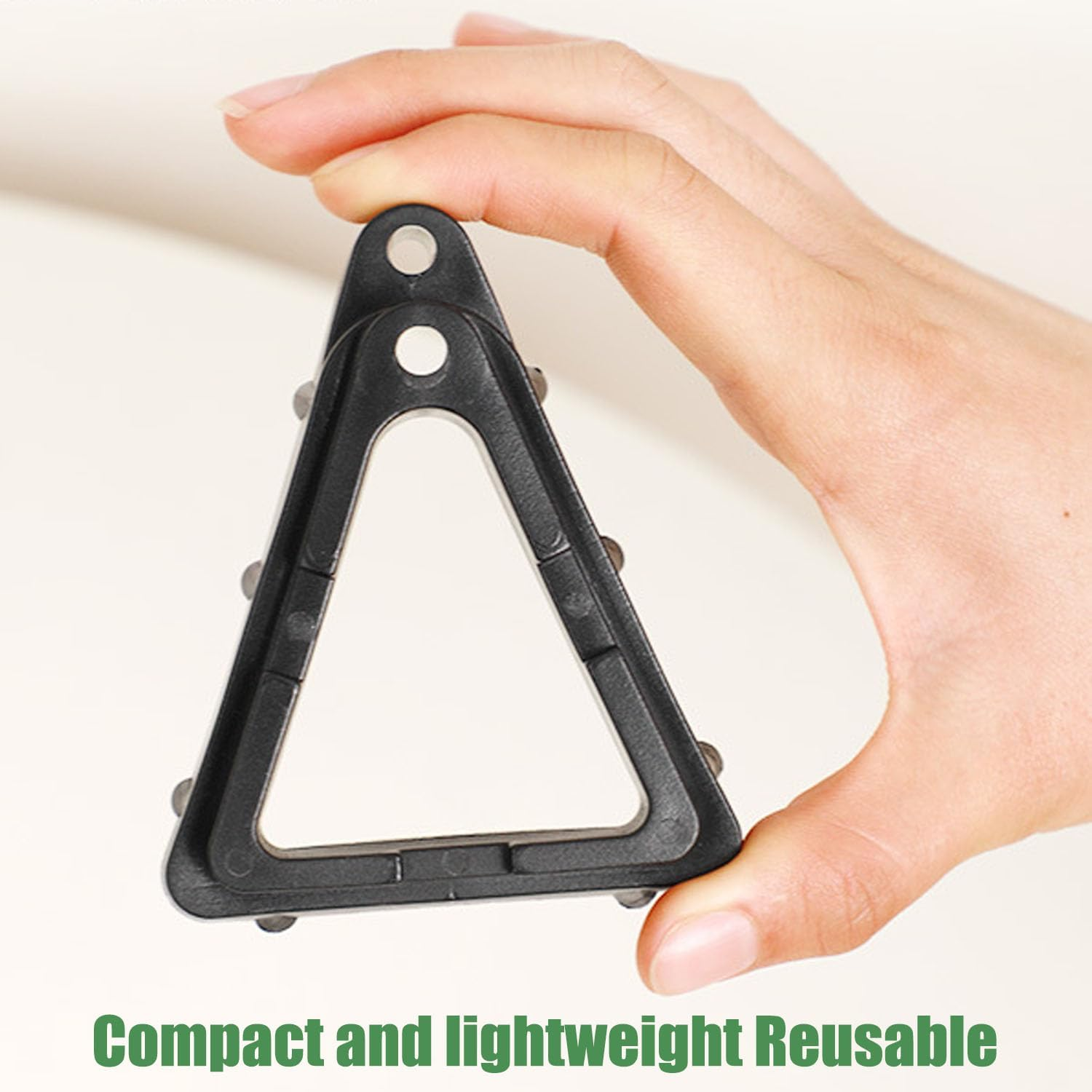 Mtxorvix 24 Pcs Plant Pot Feet, Pot Feet Plant Pot Toes Invisible Triangle Flower Pot Risers Pot Lifters Support PP Garden Flowerpot Risers for Indoor Outdoor Gardening Plant Container (Black) image number 6