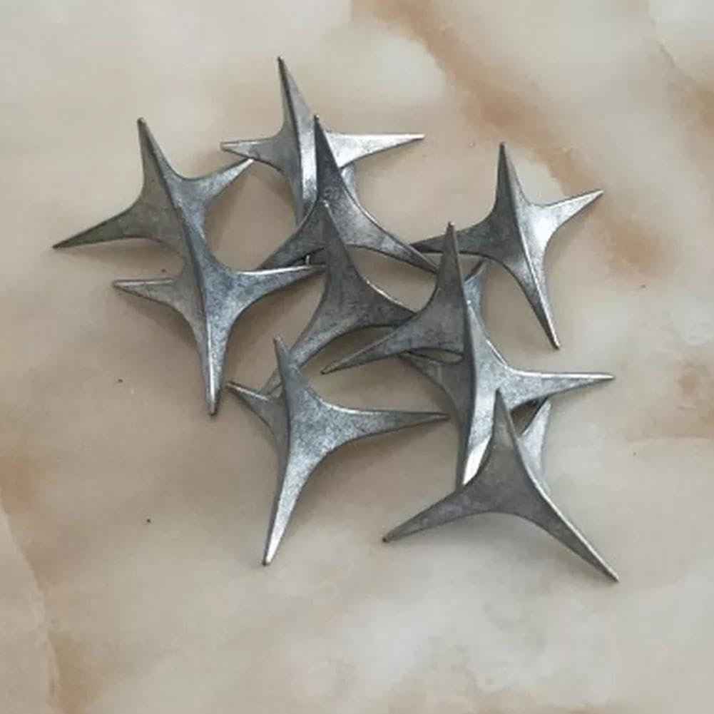 20PCS Tire Puncture Nails Spikes, Anti-Theft Security Car Vehicle Auto Puncture Nail Carbon Steel Cone Spikes Triangle Nail Spikes image number 4