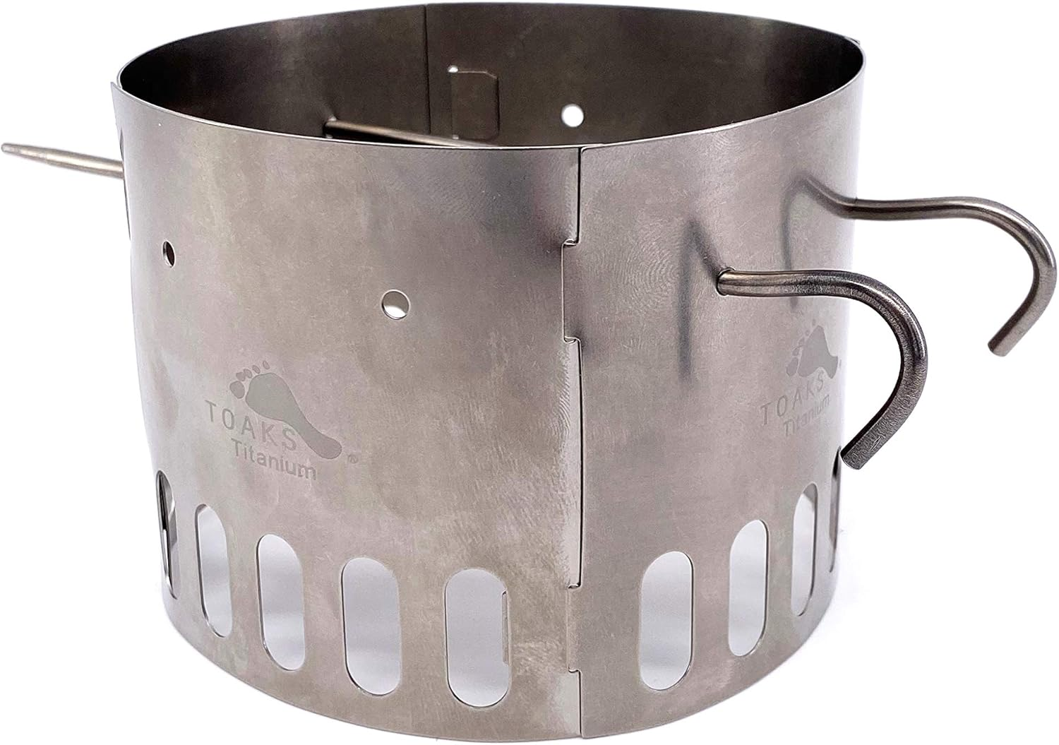 TOAKS Tistand - Titanium Alcohol Stove Dual Stand & Windscreen image number 1