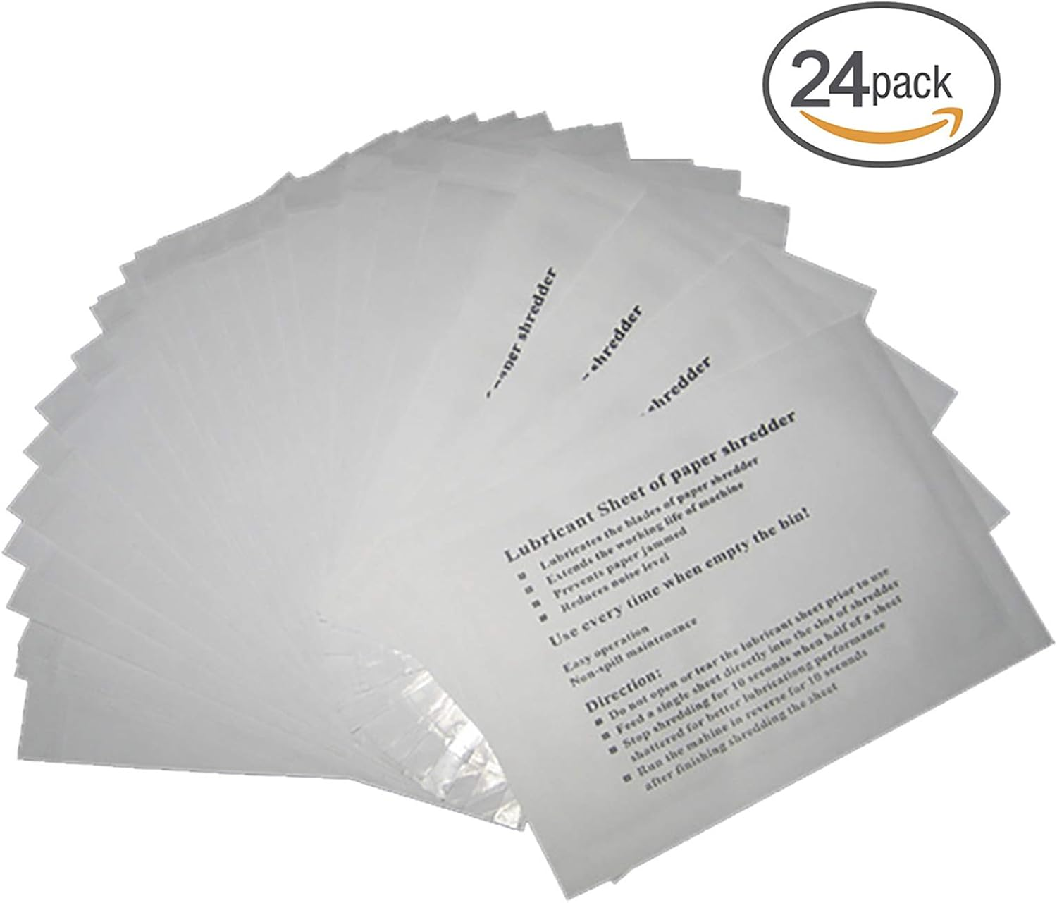 VANRA Shredder Lubricant Sheets (Pack of 24) image number 3
