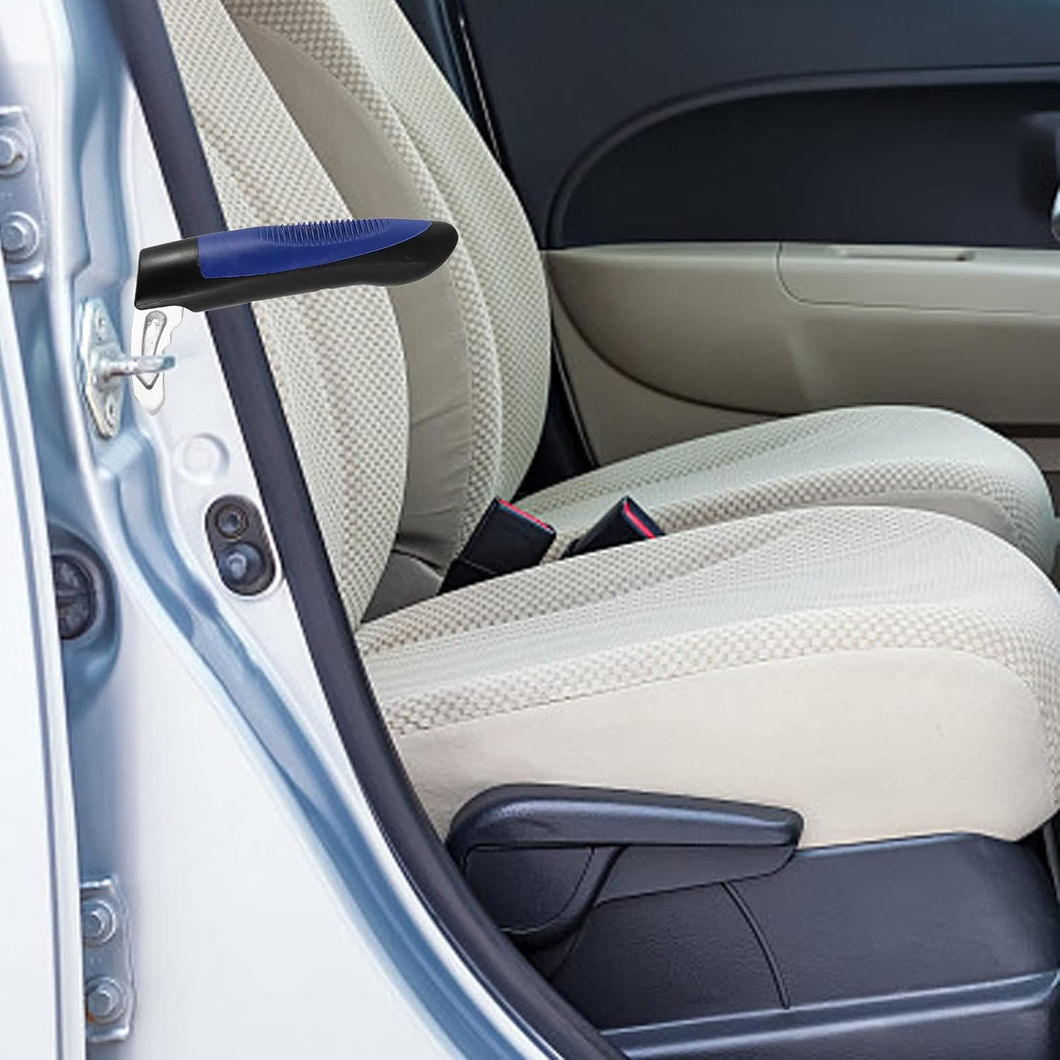 Car Door Handle for Disabled Elderly,Car Handle Mobility Aid,Car Cane Mobility Aid,Assistance Handle for Car,Standing Assist Mobility Aid Handle,Car Emergency Escape Tool,Window Breaker image number 6