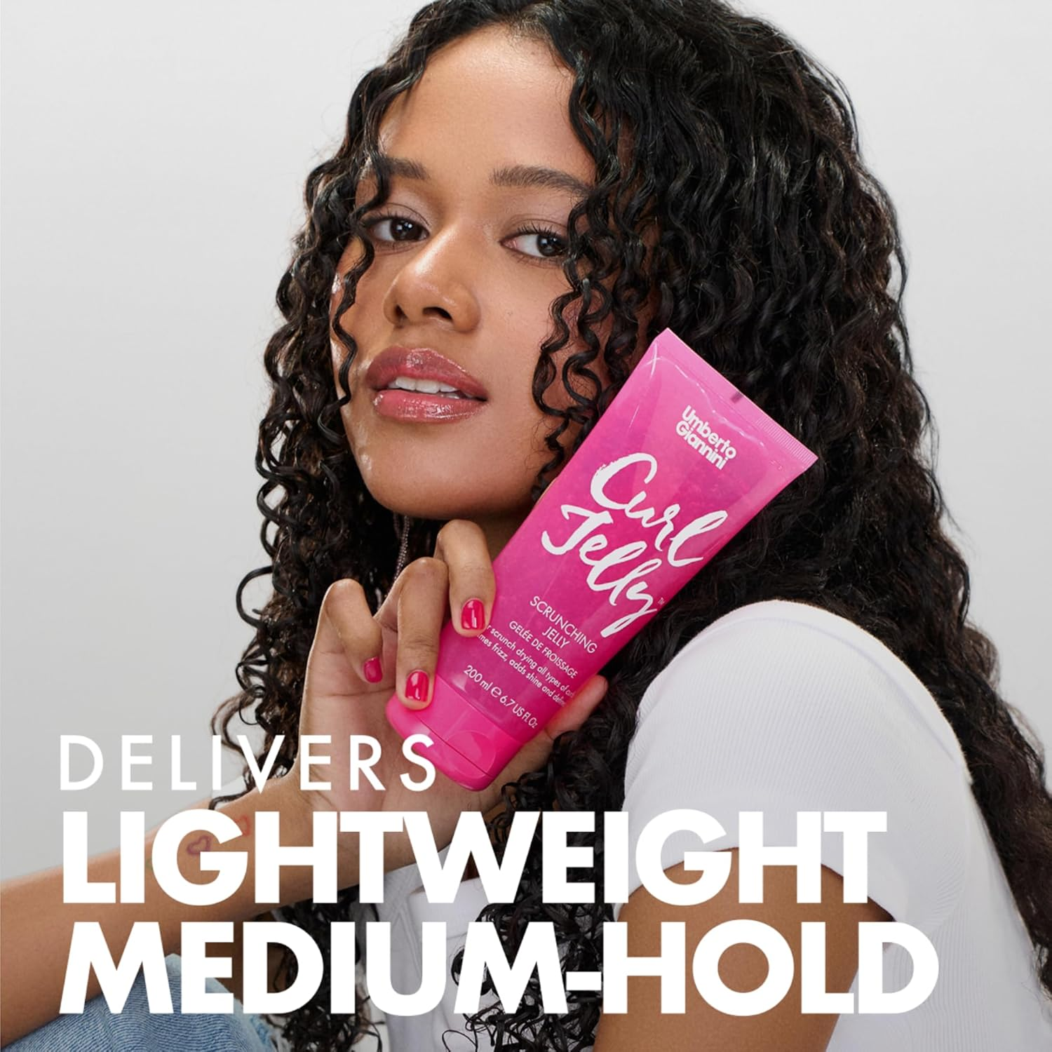 Umberto Giannini Your Best Curls Wash and Styling Curl Jelly Gift Set - Vegan & Cruelty Free Kit for Waves, Curls and Coils (Gift Box, Set of 6 Products) image number 2