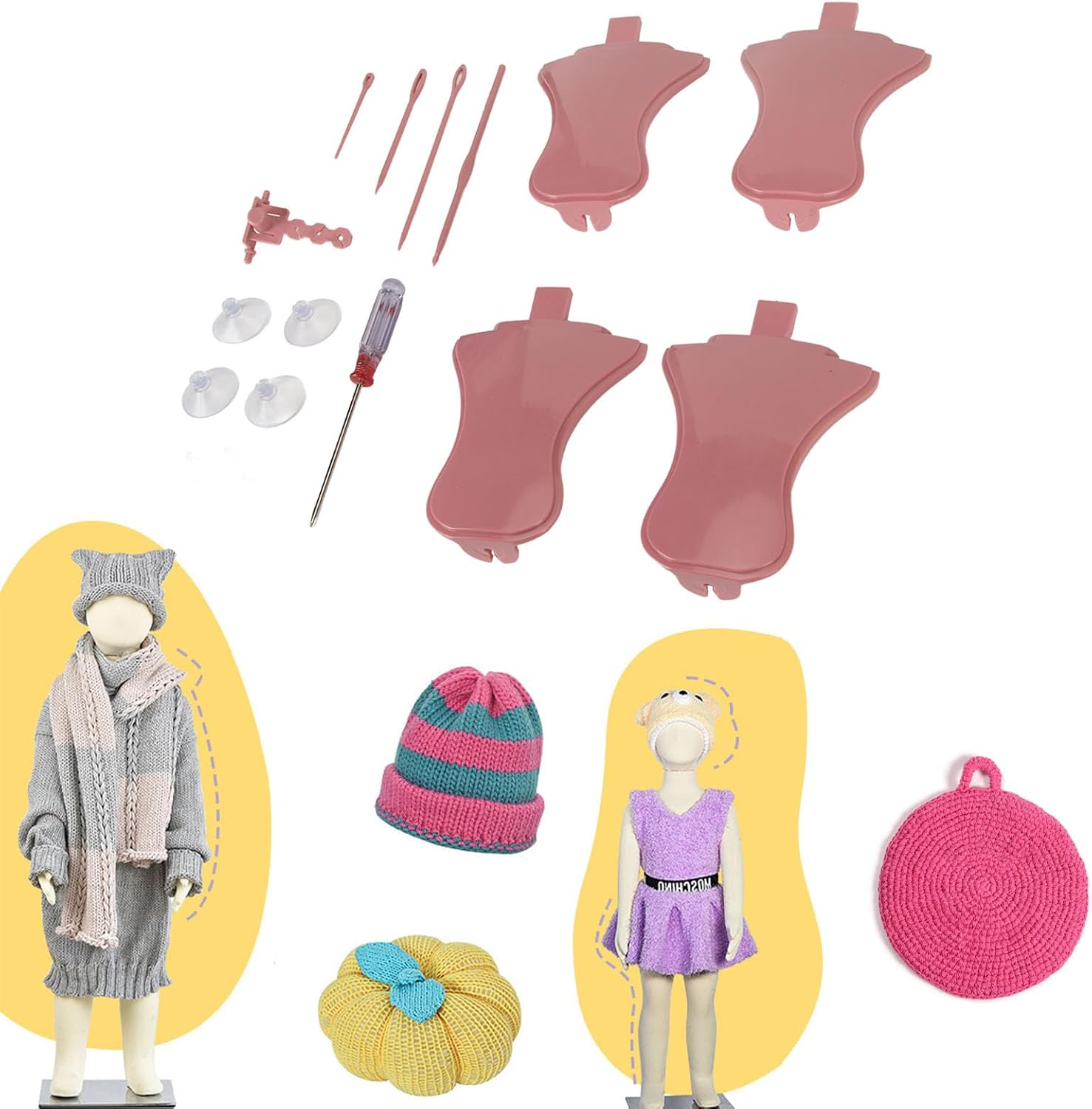 Knitting Machine Accessories round Loom Attachments for Sentro Jamit Premium Ideal Hand Knitting Enthusiasts Craft Lovers image number 5