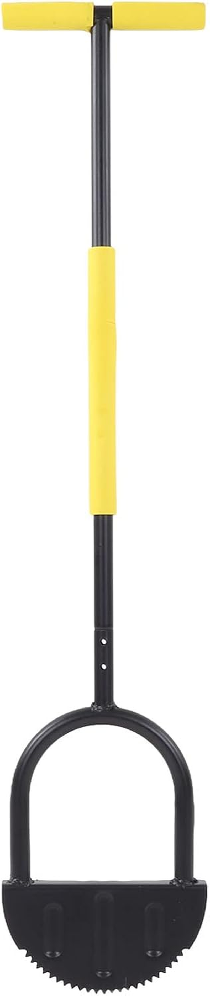 Half Moon Edger Lawn Tool, Manual Lawn Edger - Border Edger, Half Moon Lawn Edger, Garden Spade Shovel with Ergonomic Handle for Lawn, Garden, Sidewalk image number 2