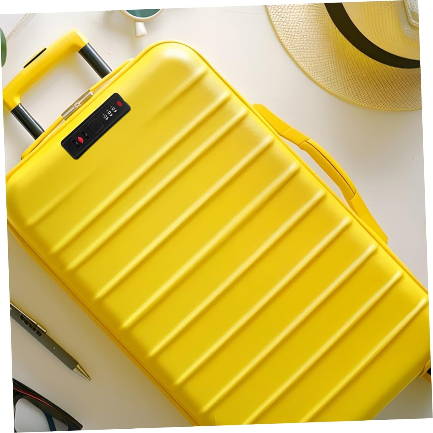 MOKKHNB Combination Password Luggage Lock Travel Padlock for Suitcases Backpacks Gym Bags Business Trips and Leisure Vacations with Code Security image number 1