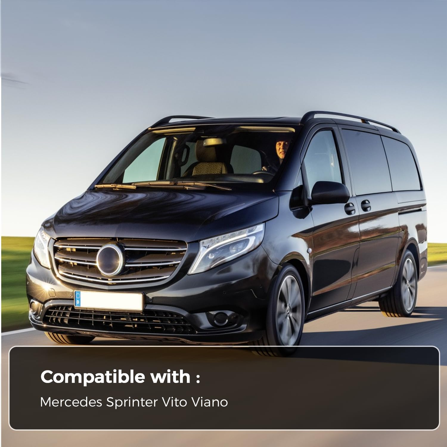 2Pcs Electric Control Window Switch Button Compatible with Mercedes Vito Sprinter 2003-2015