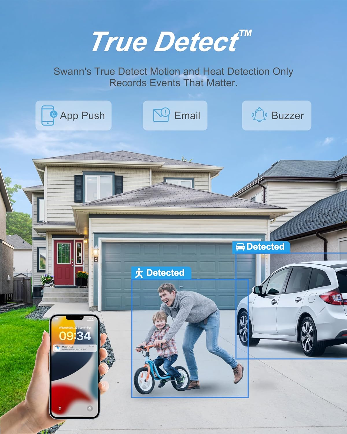 Swann 4 Camera 8 Channel 4K Master-Series NVR Security System, 1TB HDD, 4 Dome Cameras,Night Vision,Smart Alerts,Ip66 Weatherproof,Surveillance Solution for Home & Business-Swnvk-87680W4Dwl image number 4