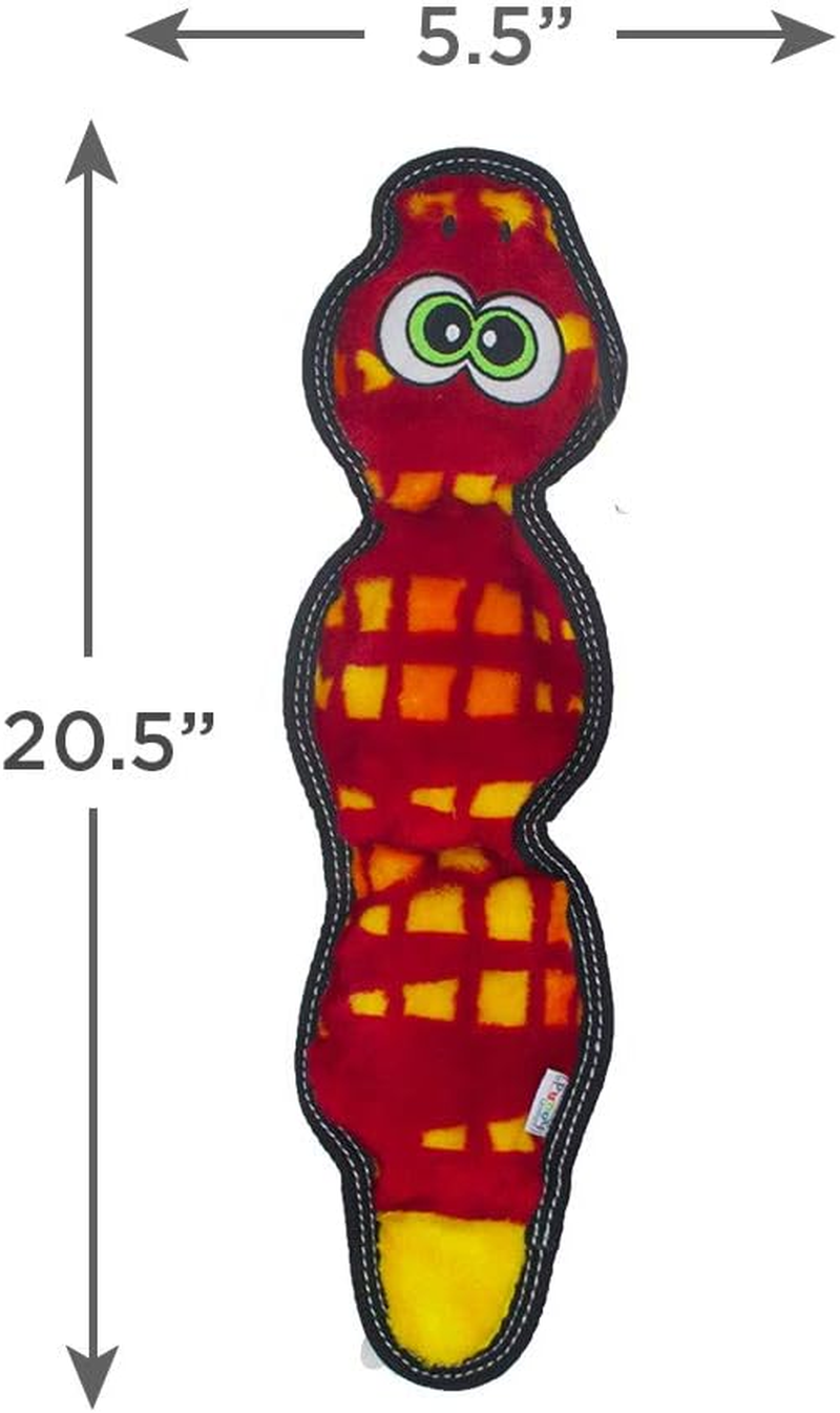 Outward Hound Tough Seamz Snake Plush Dog Toy, Large image number 3