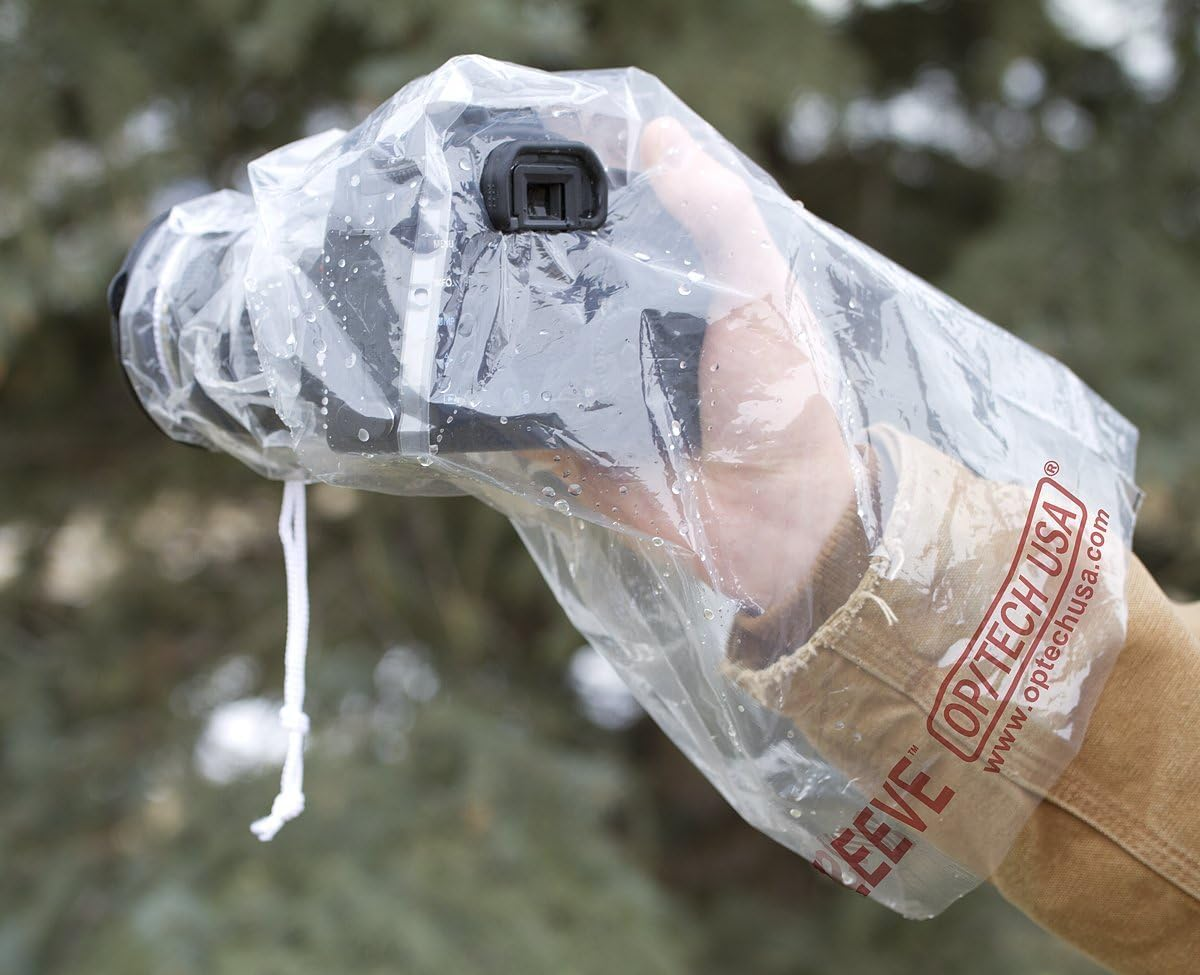 Optech USA | Rainsleeve Series | Small | Clear | 2 Pack image number 3