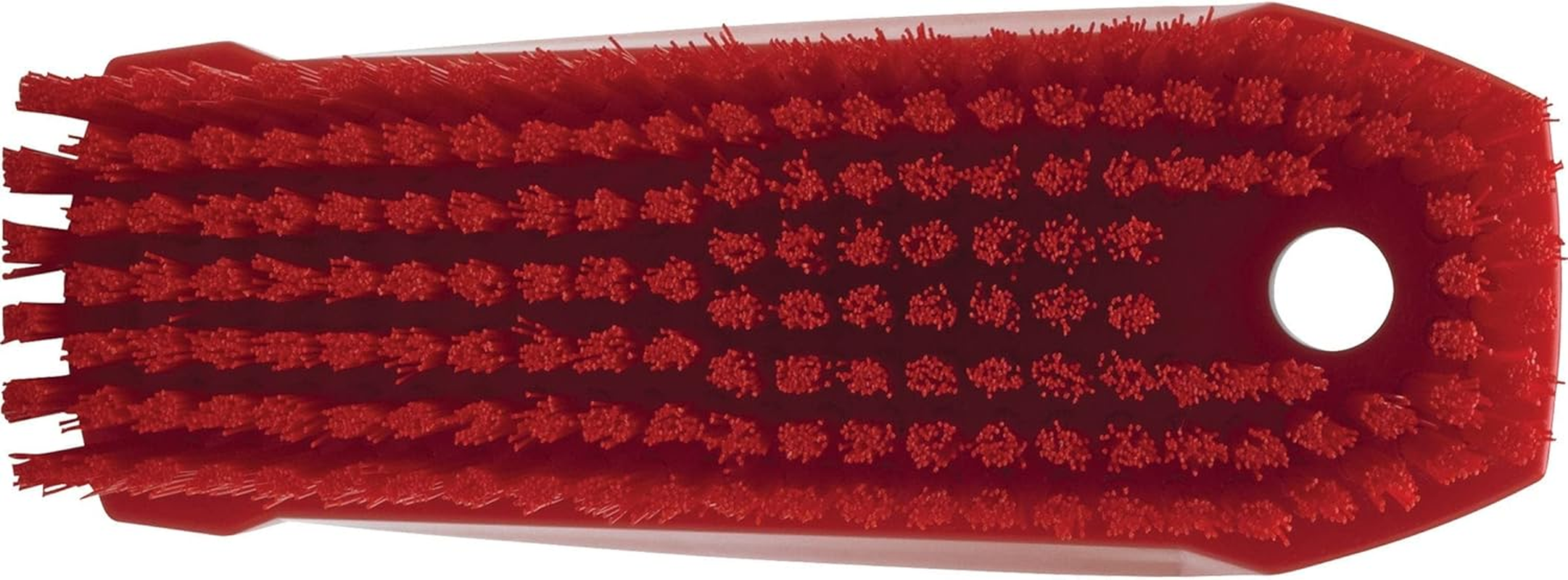 Vikan 35874 Brush,Scrub,Medium,7",Pp/Pbt,Red image number 5