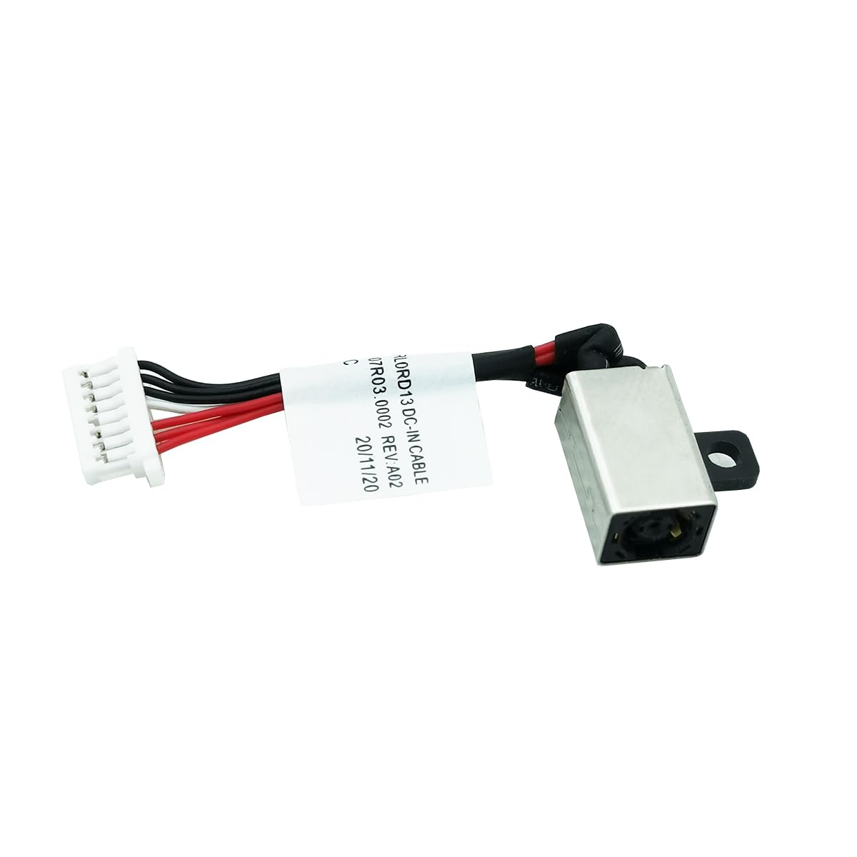 DC Power Jack Cable Replacement for Dell Inspiron Dell Inspiron 15 (5568 7569 7579 7570) 13 (5368 5378 7368 7378) Compatible Part Number PF8JG 0PF8JG 450.07R03.000 450.07R03.0021 image number 2
