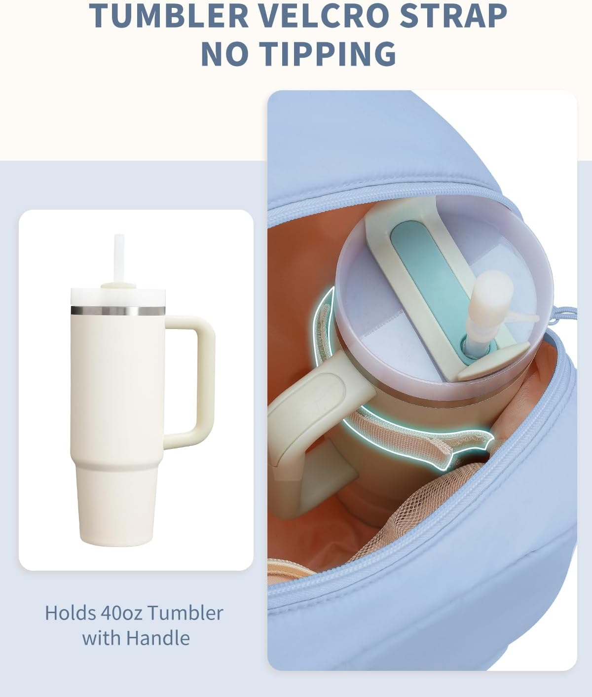 Ceneda Gym Backpack for Women, Lightweight Puffer Backpack with Shoe Compartment, Wet Pocket & Cup Holder image number 5