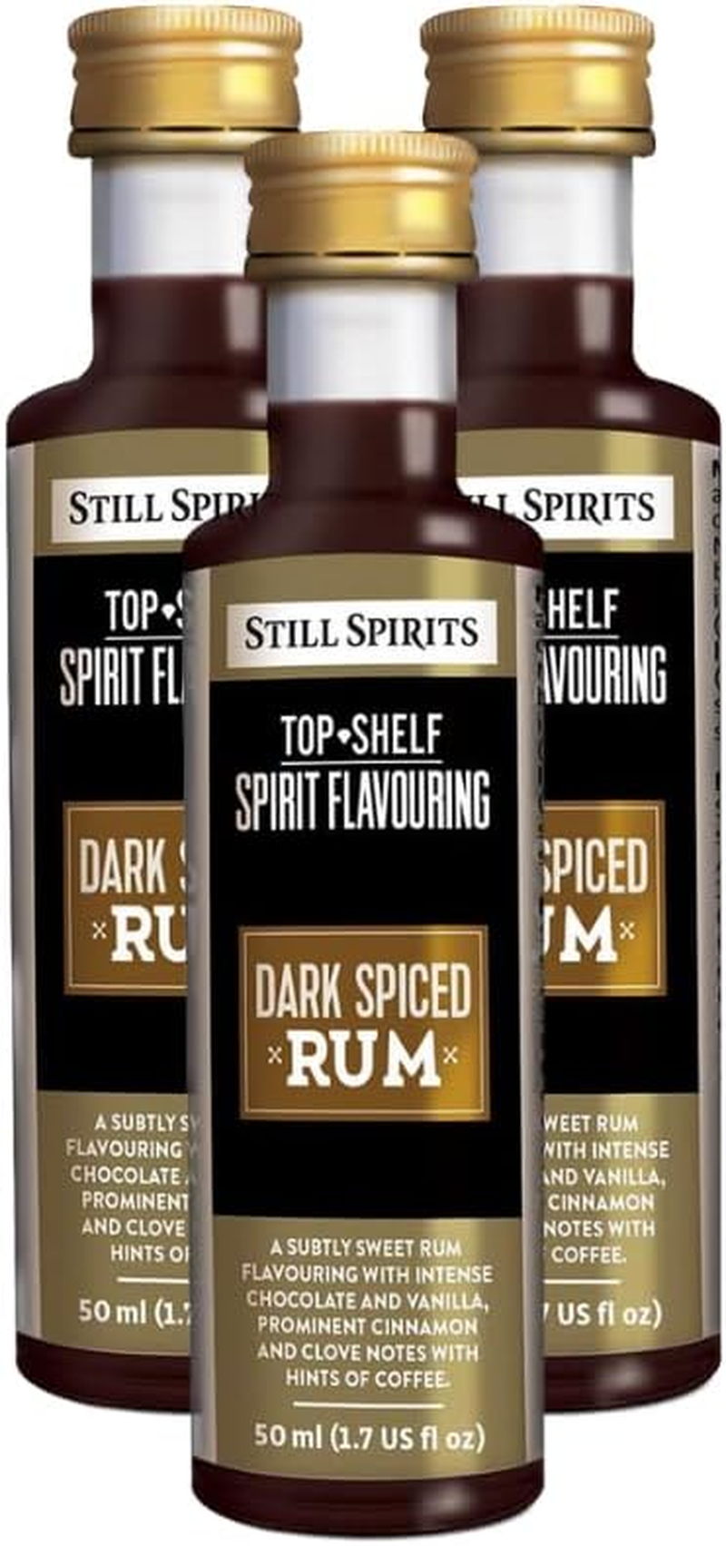 Dark Spiced Rum - Still Spirits Top Shelf Range - Good Dog Homebrew Multi Packs - Bulk Buy & Save! (5-Pack) image number 3