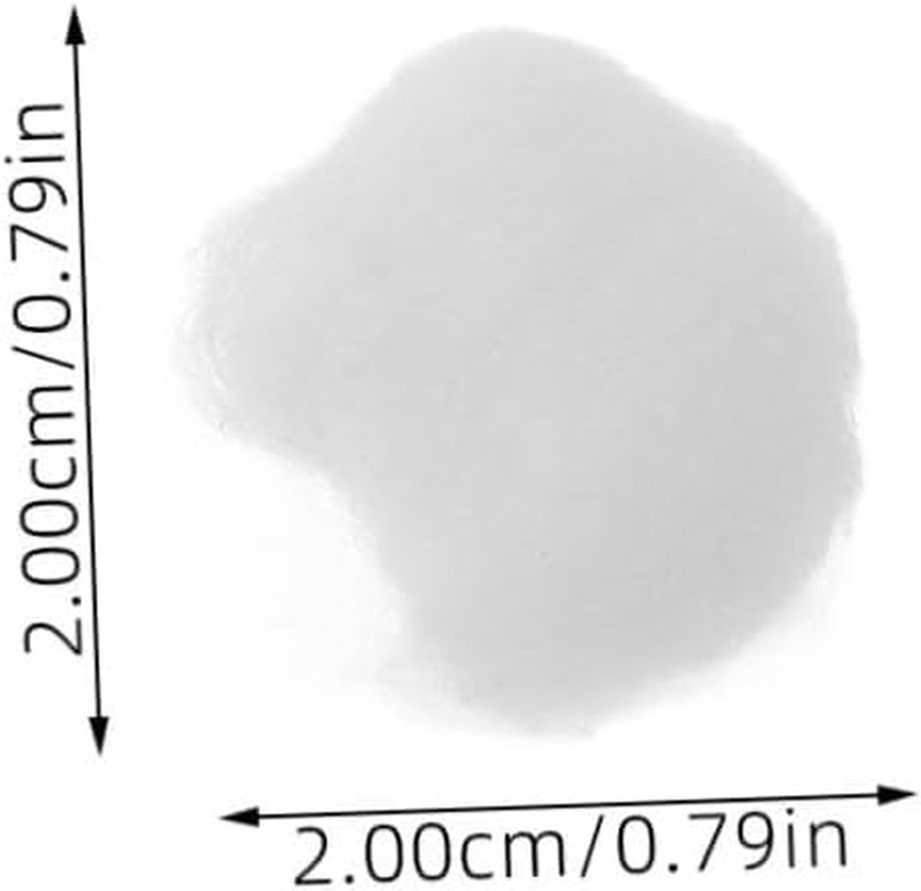 500G Mini Cotton Balls Pack for Nail Gel Removal Multi-Purpose Disposable Cotton Balls for Makeup Artists image number 3