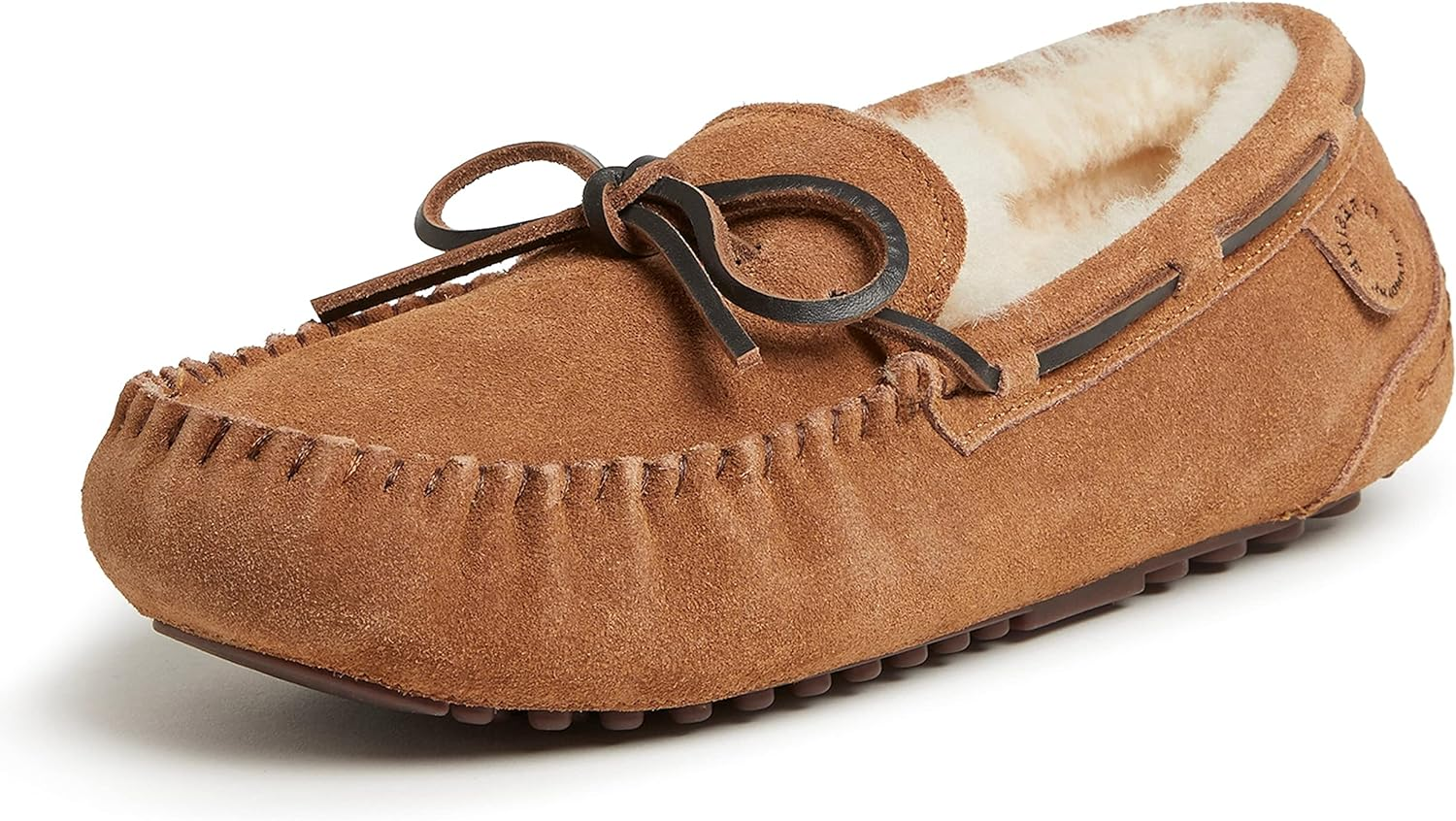 Fireside by Dearfoams Men'S Moccasin Slipper
