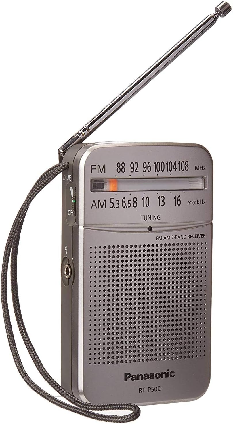 Panasonic Rf-P50 Ac/Battery Operated Am/Fm Portable Radio image number 2
