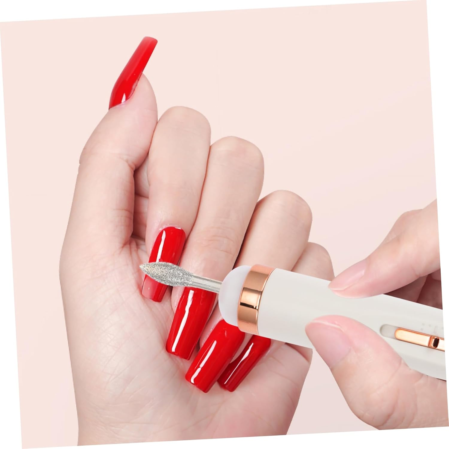 Vaguelly Multi-Functional Nail Drill Machine Electric Nail File Usb Charging for Manicure image number 5