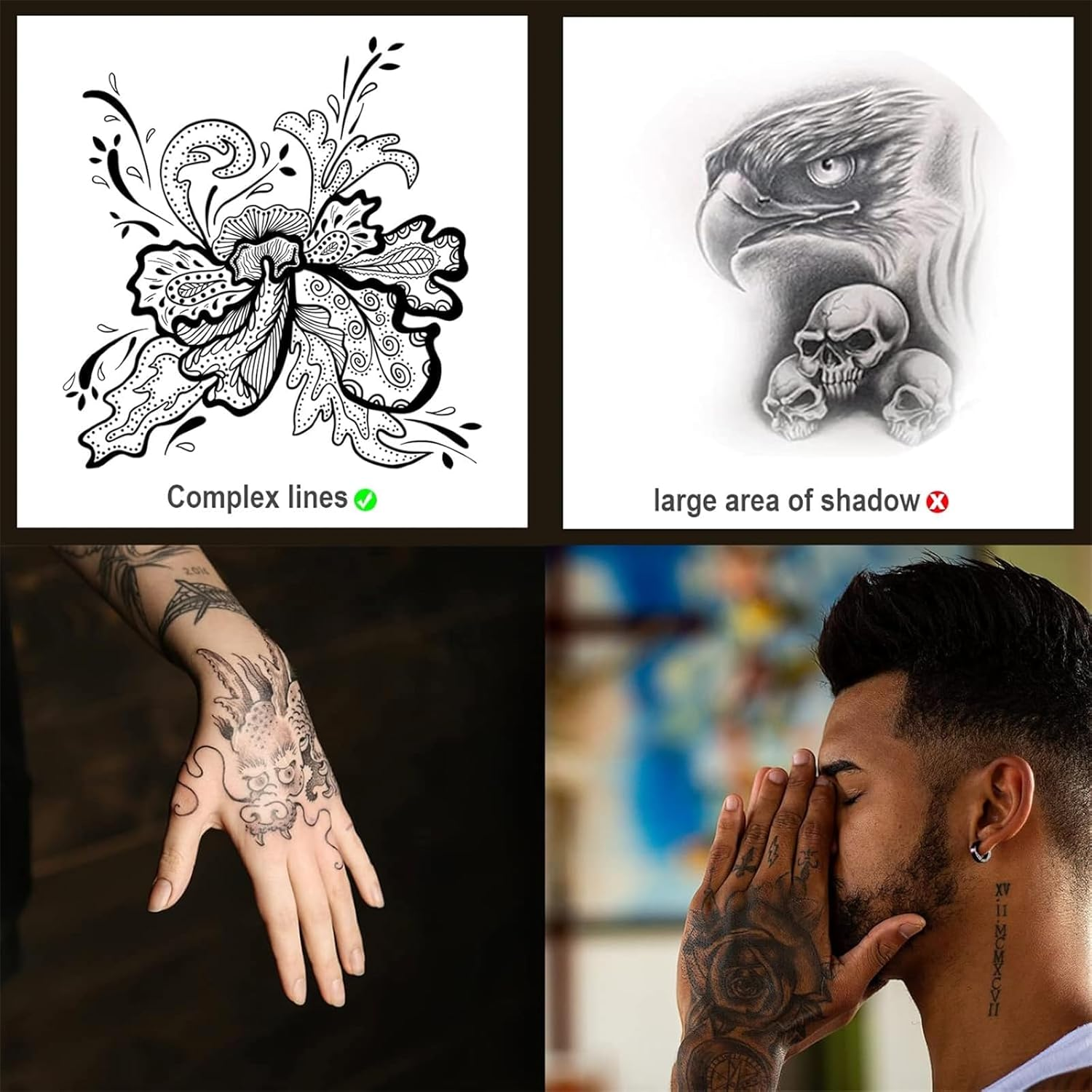 Tattoo Stencil Printer Tattoo Thermal Transfer Machine Tattoo Printer Tattoo Stencil Machine Thermal Template Printer Copier Tattoo Kit Tattoo Supplies with 20Pcs Transfer Paper image number 2