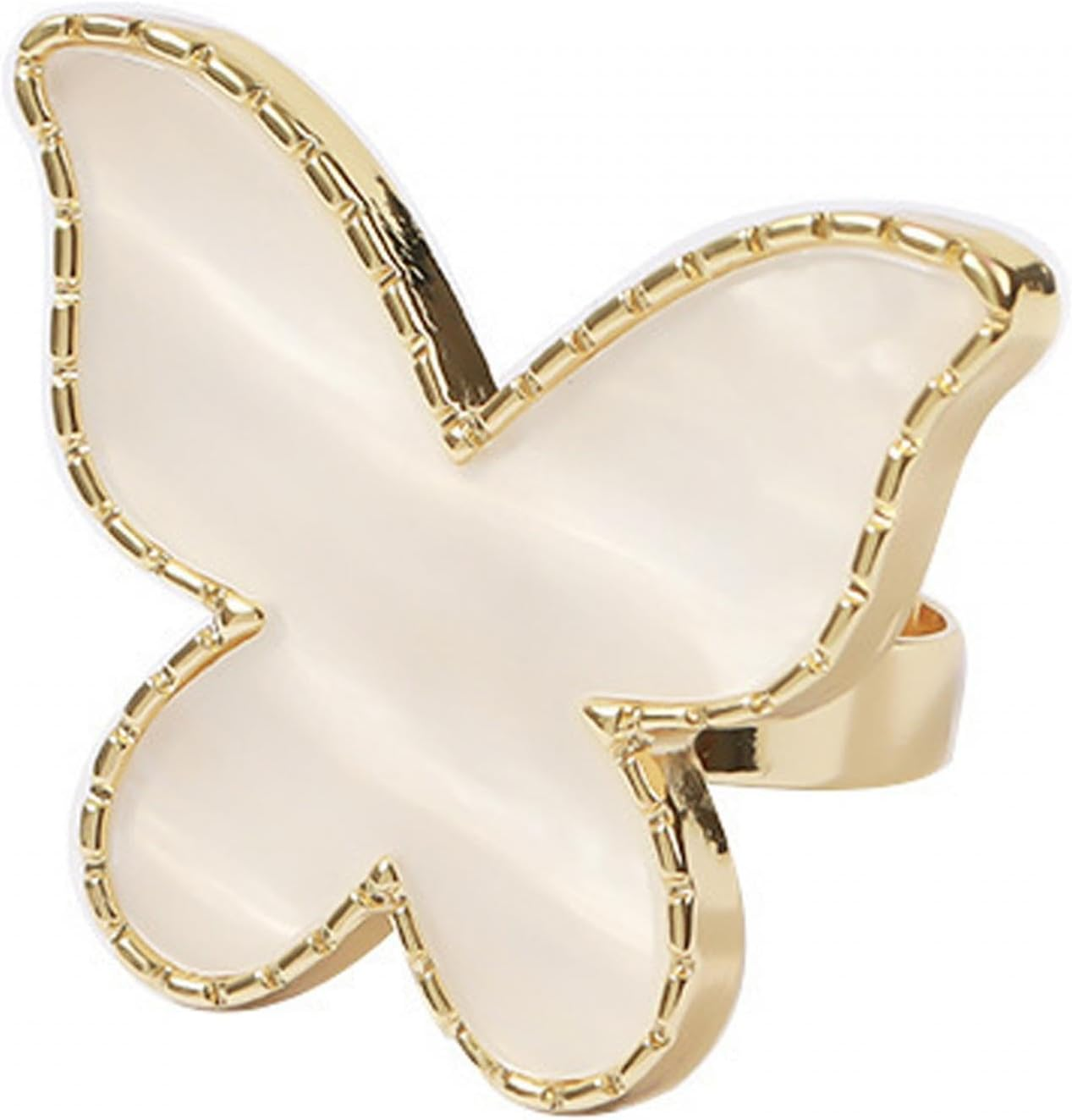 "Abbraccia" Nail Art Palette Color Mixing Plate Eyelash Glue Holder Women Gift Nail Art Accessories Nail Color Palette DIY Color Plates, White image number 5