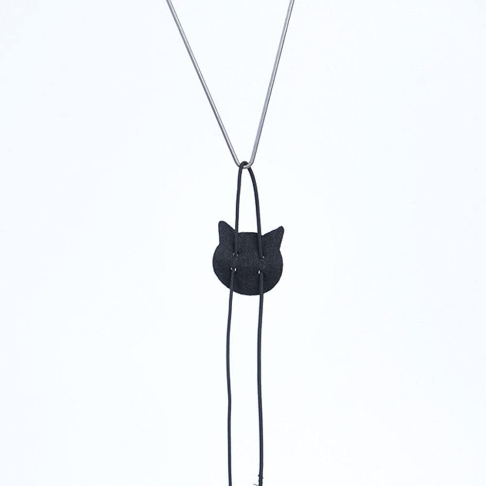 Cat Toy Self-Hey Hanging Door Retractable Cat Scratch Stick Mouse Rope Cat