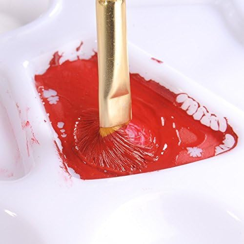 AOOK 80 Pieces Paint Brush Set Professional Paint Brushes Artist for Watercolor Oil Acrylic Painting (8-Pack 80Pcs) image number 3