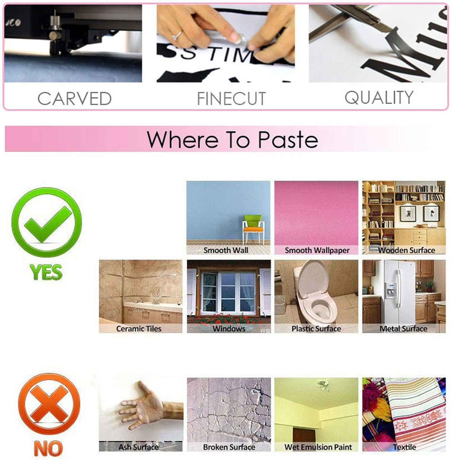 Wall Decals Wall Sticker Beauty Salon Decor Hair Salon Hairdresser Beauty Salon Interior Art Decoration Vinyl 57X42Cm image number 1